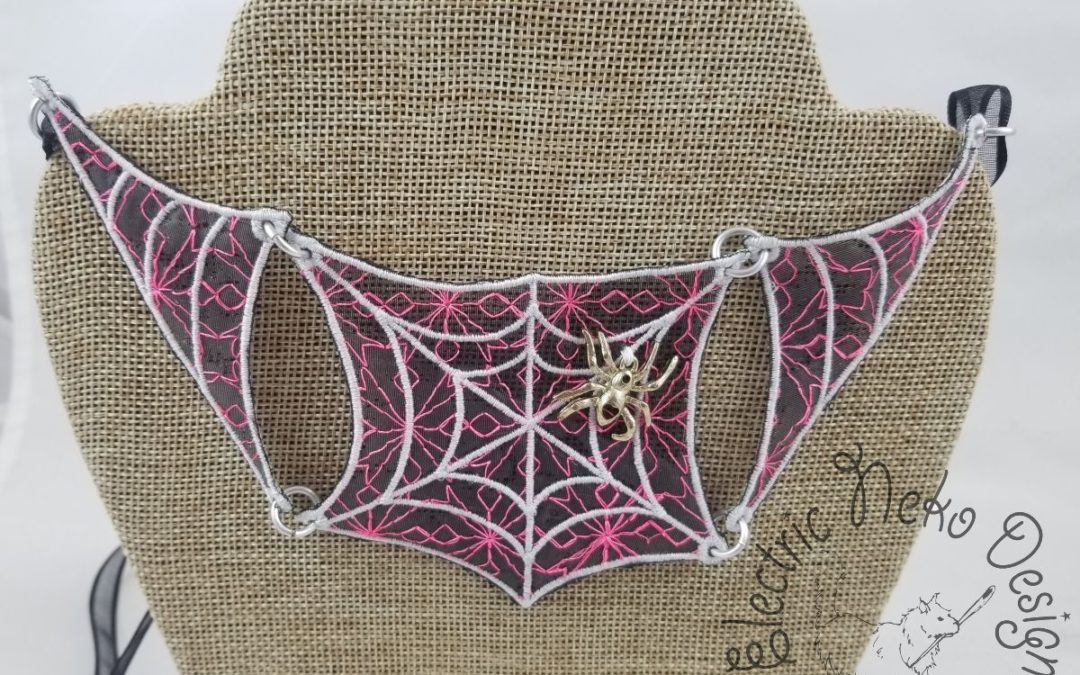 Spider Web Necklace